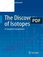 The Discovery of Isotopes. A Complete Compilation - Michael Thoennessen (2016 Springer, 413p)