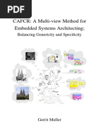 CAFCR - A Multi-View Method For Embedded Systems Architecture