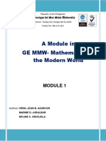 MMW Module-1 (SY.2022-2023)