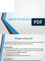 Growth of Bacteria (L4-L5)