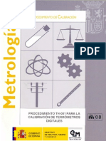 Calibración Termómetros Digitales