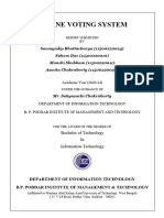 Final Project Report - A4 - Online Voting System Using Blockchain Technology