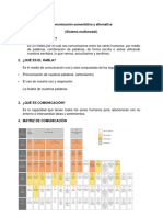 Comunicacion Aumentativa y Alternativa