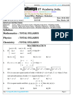 Eapcet Egt-08 Q.paper