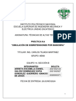 Práctica N.6 "Simulación de Sobretensiones Por Maniobra"