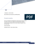 Relatório Empresarial Léo Sá Jóias