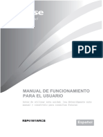 Manual de Usuario RBP61W1WRCB BCD 468W