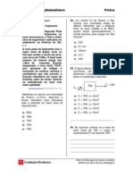 Exercícios Complementares Fisica Eja