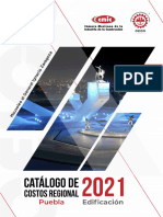 Catalogo Costos Regional Puebla 2021