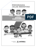 Programa de Aulas Remotas - 5º ANO