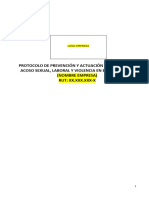 5 - Formato - Protocolo de Actuación Por Maltrato - Acoso Sexual y Laboral