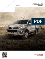 2018 - Ficha Técnica - Toyota - Hilux Diesel