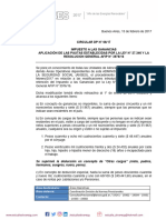 Circular DP #06/17: "Año de Las Energías Renovables"