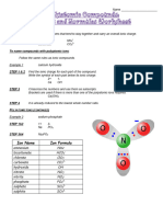 Polyatomic Ions Assignment