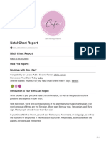 Natal Chart Report