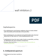 Cell Wall Inhibitors 2