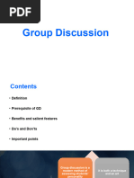 Group Discussion