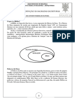 Apostila de Introdução Às Sagradas Escrituras