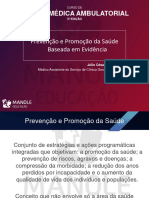 M1 - Prevenção e Promoção Da Saúde Baseada em Evidências