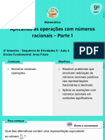 Aplicando As Operações Com Números Racionais - Parte 1: Matemática