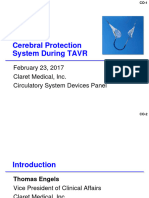 Sponsor Presentation of The Circulatory System Devices Panel Feb. 23 2017