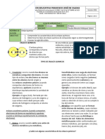 Guia de Aprendizaje 2 Enlace Quimico