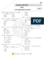 Inverse Trigonometric Functions DPP 09 (Extra DPP)