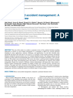 Drones For Road Accident Management A Systematic Review