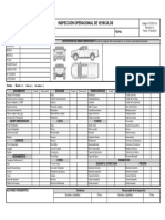 FO-SST-013 Inspección Operacional de Vehículos