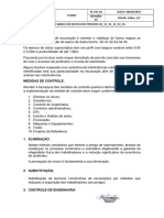 Plano de Escavação Banco de Dutos Trechos 30 - 31 - 32 - 33 - 34 - 35 Rev 1