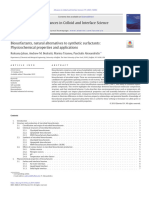 Biosurfactants, Natural Alternatives To Synthetic Surfactants - Physicochemical Properties and Applications