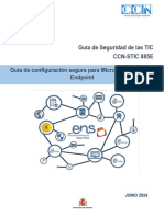 Guía de Configuración Segura para Microsoft Defender For Endpoint.