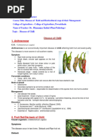 3diseases of Chilli Crop