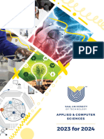 Applied Computer Sciences Booklet Updated 15 August