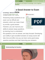 Attorney.... How To Write A Good Answer To Exam Essay Questions