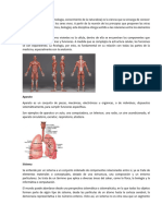 Fisiología, Aparato, Sistema, Organo Etc.