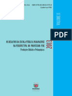 Portalscadernospdepdebuscaproducoes Pde20132013 Fafiuv Port PDP Jandira Lucia Kohl PDF