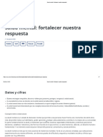 Salud Mental - Fortalecer Nuestra Respuesta