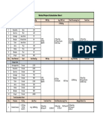 Herbal Projection Sheet