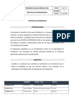 SSPT12 Protocolo Endodoncia