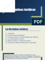 Disciplina Jurídica