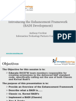 Enhancement Framework Badi Development