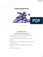 Coarse Dispersions by Pharma Master