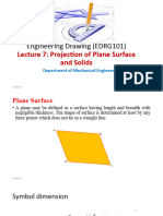 Lec 7 Projection Plane and Solids