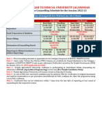 Ptu Registration Dates