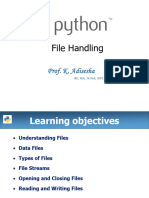 5 File Handling