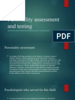 Personality Assessment 2