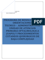 Orientaci+Â N Tecnico-Administrativa UAPO y Procedimientos QX de Baja Complejidad 16.12.2016