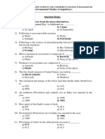 Environmental Studies (Compulsory) : Dattajirao Kadam Arts, Science and Commerce College, Ichalkaranji