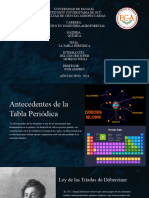 Antecedentes de La Tabla Periodica